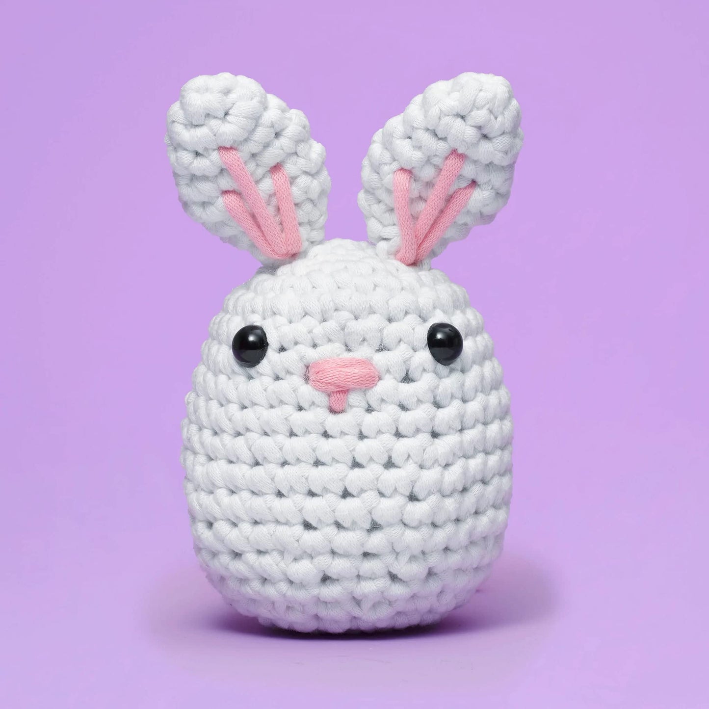 The Woobles Beginners Crochet Kit with Easy Peasy Yarn as seen on Shark Tank - for Step-by-Step Video Tutorials JoJo Bunny