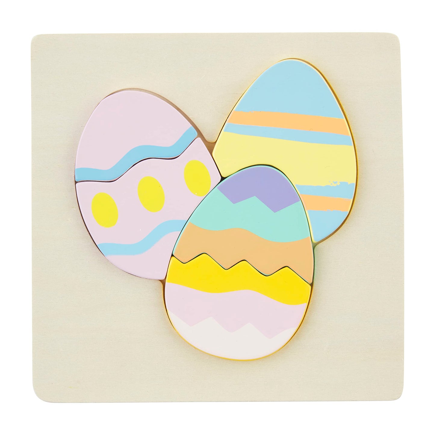 Mud Pie Easter Puzzle, Egg, 4 3/4" x 8 3/4"