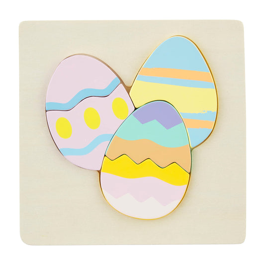Mud Pie Easter Puzzle, Egg, 4 3/4" x 8 3/4"