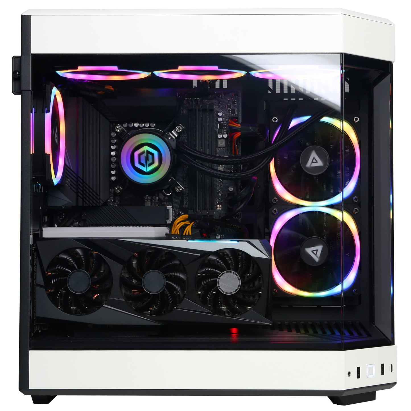 CyberPowerPC Gamer Xtreme VR Gaming PC, Intel Core i9-13900KF 3.0GHz, GeForce RTX 4070 12GB, 16GB DDR5, 1TB NVMe SSD, Wi-Fi Ready & Windows 11 Home (GXiVR8080A36),Black